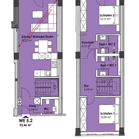 Prora - Ausblick דירה *